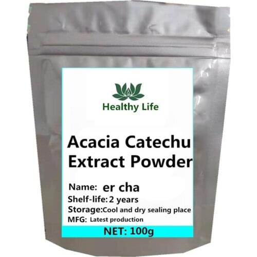 Natural Acacia Catechu Extract Powder Free Shipping