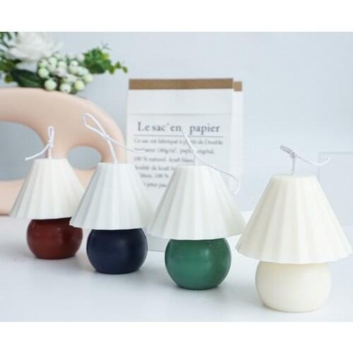 New Table Lamp Candle Mould Plastic Mold Resin mould Handmade Aromatherapy plaster Mold Candle Decoration DIY Mould