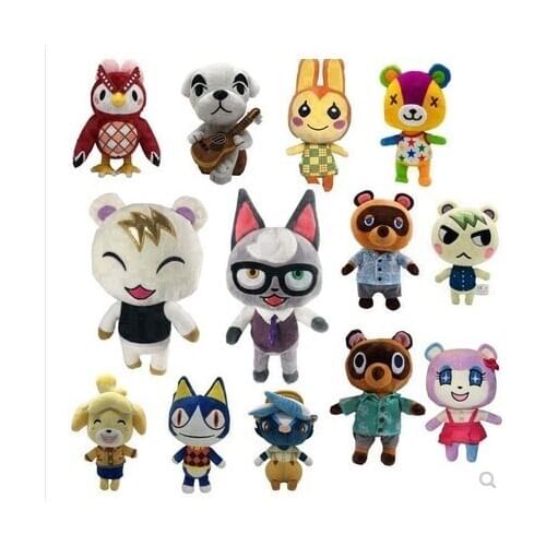 2020 New Arrival 20cm.25cm Animal Crossing Plush Stuffed Toy Plush Animals Game Peripheral Dolls For Children Birthday Gift