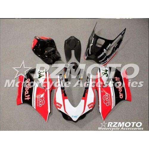New ABS Motorcycle fairing Fit For Ducati 899 1199 Panigale 2012 2013 2014 Bodywork Injection mold red ACEKITS Store No.0097