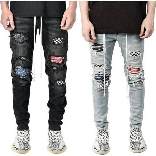 ONCEGALA Men's Skinny Jeans