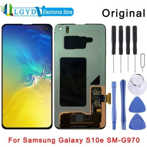 Original LCD Screen and Digitizer Full Assembly for Samsung Galaxy S10e SM-G970