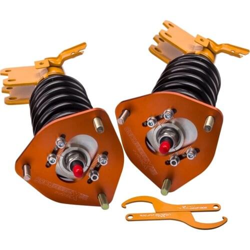 24-Way Adjustable Front Coilovers Shock Absorber Struts For NISSAN S13 Silvia 200SX 89-1994 Coil Sturts