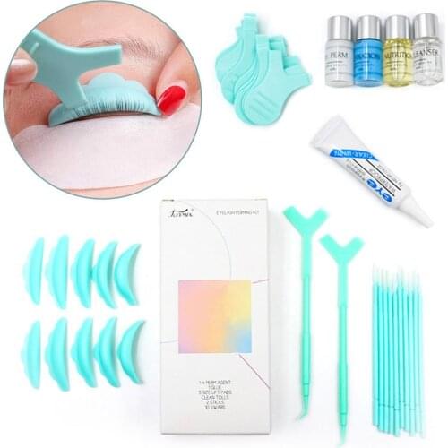 Eyelash Lifting Kits Lash Lift Extensions Set Eyelash Curling Tools Professional Perm Curler Eyelash Perming Set For Salon Home