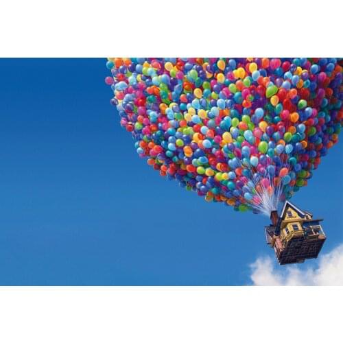 Full Square / Round Diamond Painting Blue Sky Hot Air Balloon 5D DIY Diamond Embroidery Rhinestone Cross Stitch Home Decor Gift