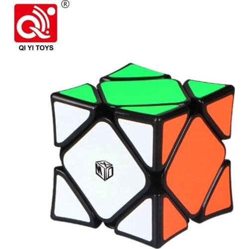 Qiyi XMD Skew cube X-MAN Design magnetic cube Qiyi skew cube Puzzle Professional cube toys Speed cube Educational toys for kids