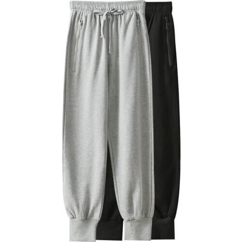 2020 Autmn Casual Lace-Up Stretch Women Female Trousers Outwear High Waist Ankle Length Harem Pants