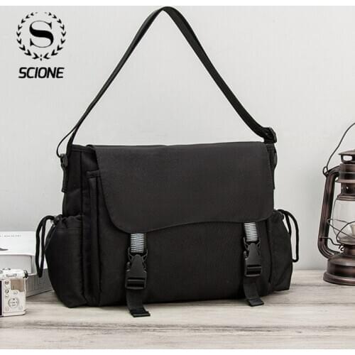 Scione Oxford Waterproof Men Messenger Bags Casual Men Briefcase Bag Waterproof Travel Crossbody Bags Business Messenger Bags
