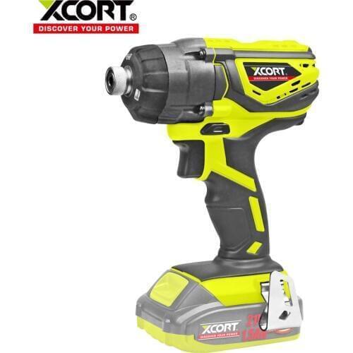 21V Impact Driver Electric Screwdriver Brushless Motor Power Tool Impact Wrench Rechargable Drill+ LED Light without battery