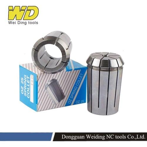 1pcs OZ25 chuck collet 3 4 5 6-25mm CNC collet chuck OZ25 spring lathe milling collet chuck lathe tool holder