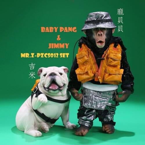 Mr.Z 7" Pocket Animal Series No.7 Baby Pang Jimmy Figure PZCS012 Male Lion Model for Fans Collection Kids Toy