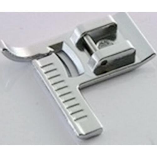 9913 STITCH GUIDE SEWING FOOT SNAP ON METAL, COMPATIBLE FOR BROTHER, JANOME, TOYOTA, NEW SINGER DOMESTIC FOOT MACHINES AA7016