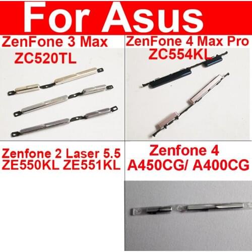 Power & Volume Flex Cable For ASUS Zenfone 4 Max Pro ZC554KL Side Key Button Switch Control Flex Ribbon Cable Replacement Repair