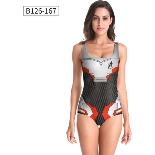 Alliance 4 Swimsuit Bikini Quantum Warsuit 3D Digital Printed Ladies Bikini Character One-piece Swimsuit Beach Party One-piece