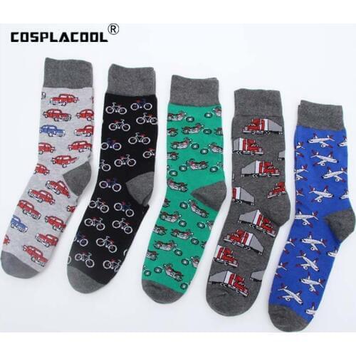 COSPLACOOL Men's Short Socks