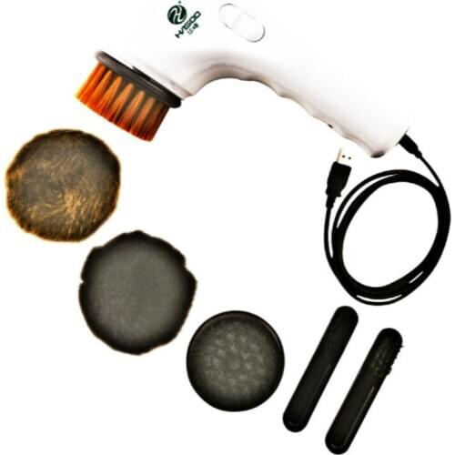 Electric Shoe Brush USB Polisher Cleaner Shoeshiner Leather CARE Sofa Cleaning Tools
