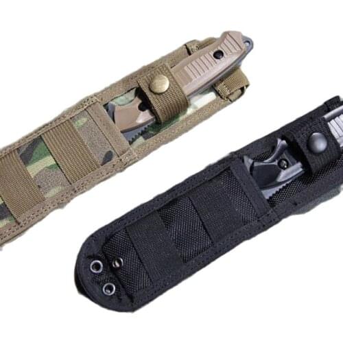 Emersongear Tactical BC Style 141 Dummy Straight Knife W/Cloth Cover Plastic Model Airsoft Combat Collection Hunting EM3330