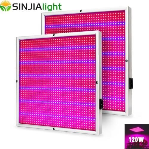 2pcs/lot 120W 200W LED Grow Lights Full Spectrum Phyto Lamp Red+Blue Led Plant Lighting for Flowers Garden Hydroponics Grow Tent
