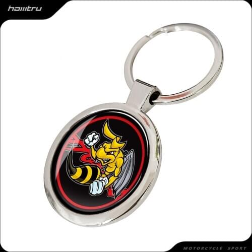 Chrome Motorcycle Keychain Key Ring Case for Honda Hornet CBR1000 CB1000 CB600 600CC