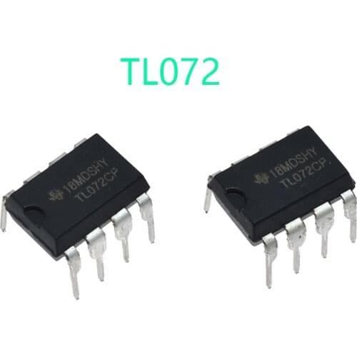 5pcs/lot Integrated circuit TL072CP DIP-8 Operational Amplifiers Chip TL072 DIP8 Op Amps Dual Diy Electronic Kit