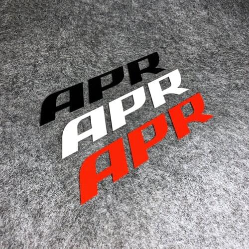 Car Styling Sticker APR Tuned Drift Auto Front Rear Windshield Window Head Engine Hood Decals