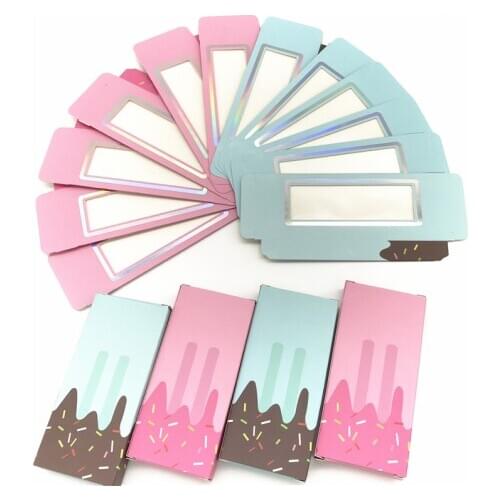 Newes Carton Paper Packing Box for 25mm long EyeLash Wholesale Bulk Cheap Pretty Lashes Storage Packaging