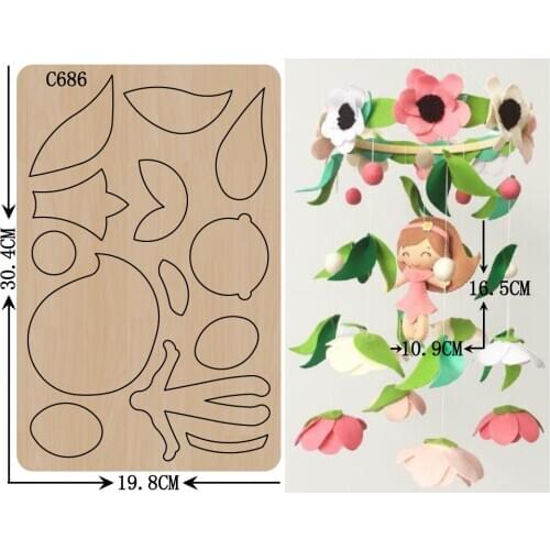 New Wooden die Scrapbooking C-686 Cutting Dies