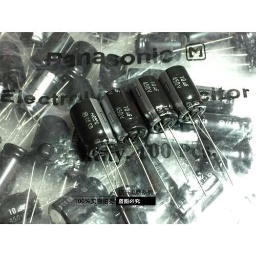 Original new 100% 10UF450VDC 10UF450V fever audio electrolytic capacitor (Inductor)