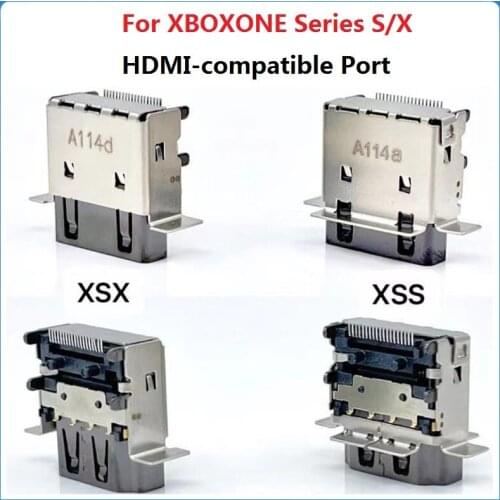 Original HDMI-compatible Port For XBOXONE Series S/X HD Socket Interface For Microsoft XBOXONE Series Replacement Port Connector