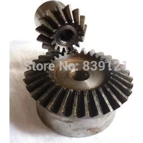 Precision bevel gear 1.5 Model bevel gear transmission 15teeth to 30teeth / 90 degrees at 1.5 model DIY Robot parts