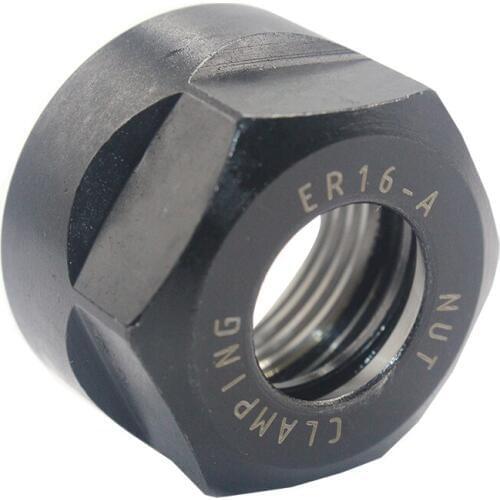 1PC ER16 A NUT spring collect nut precision clamping for CNC milling engraving machine