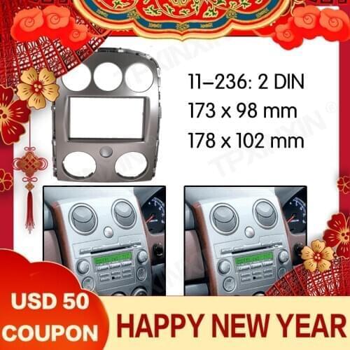 11-236 Car radio Frame Panel for Mazda Verisa 2005+ Radio Stereo Fascia Panel Frame Adaptor Fitting Kit