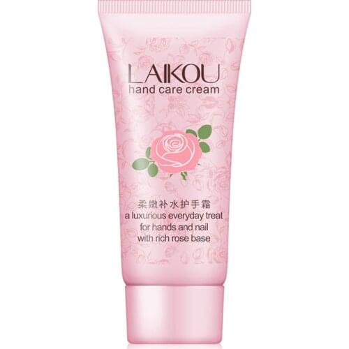 Rose Hand Cream Hand Treatment Moisturizer Rose Essence Oil Skin Care Moisturizing Anti-Aging Hand Mask 60g