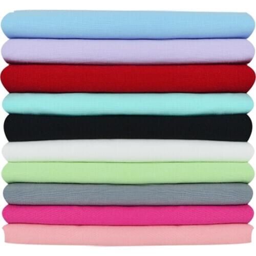 Width 57'' Combed Pure Cotton Fabric By The Half Yard For The Lining Of Shirt Dress Hanfu Material