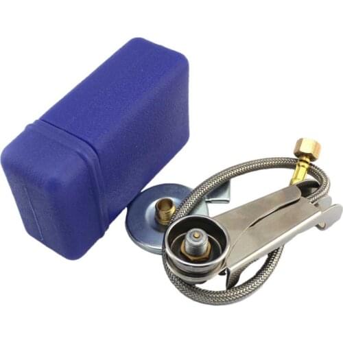 Outdoor Gas Stove Camping Stove Propane Refill Adapter Burner LPG Flat Cylinder Tank Coupler Bottle Gas Furnace Conversion