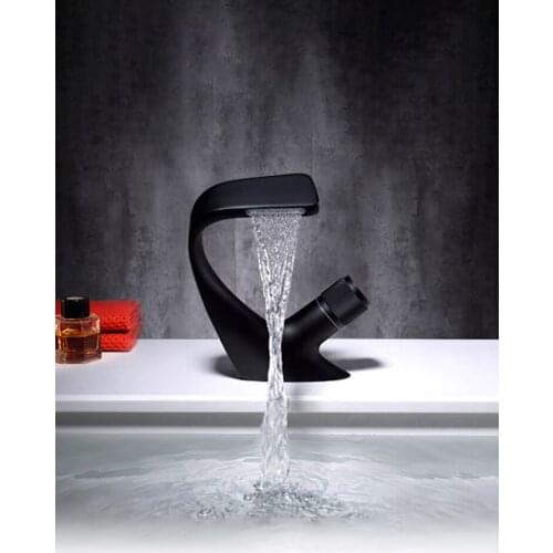 All copper faucet washbasin hot and cold water two-in-one toilet bathroom cabinet sink