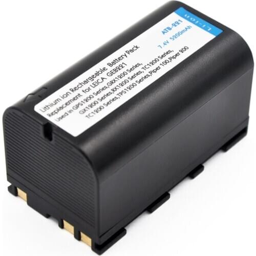 1Pcs 7.4V 5200mAh GEB221 Battery for TPS1200 total Station and GPS