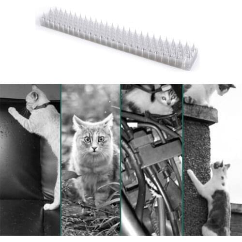 1Pcs Fence Wall Spikes Cat Animal Repellent Anti Theft Walls Sheds Stop