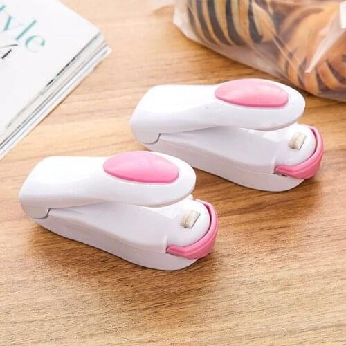 Mini Hand Held Bag Sealer Kitchen Household Tools Food Seal Heat Sealing Machine Packing Plastic Bag Sealer 1 Pcs
