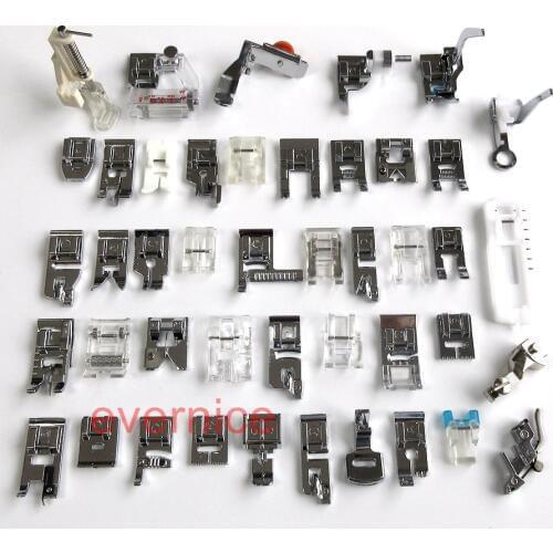42 Pcs Feet Foot Plastic Box For Bernina New Style Aurora Artista Activa 100