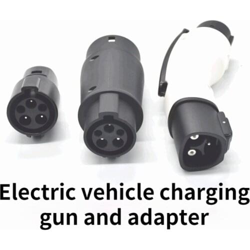 Evse Adapter for Electric Vehicles Charging Gun Head Tesla Turns To Us Standard, American Standard To European Standard Adapter