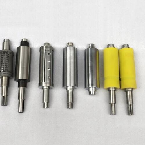 Flat Mask Machine Accessories 7pcs Sets of Rollers, Stone Rollers, Welding Tooth Mold, Knife Shaft