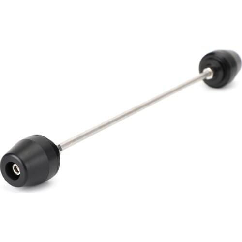 Artudatech FRONT Axle Fork Sliders Crash Bobbins Black Fit for Kawasaki Ninja ZX-25R 2020-2021 Motorcycle Accessories Parts