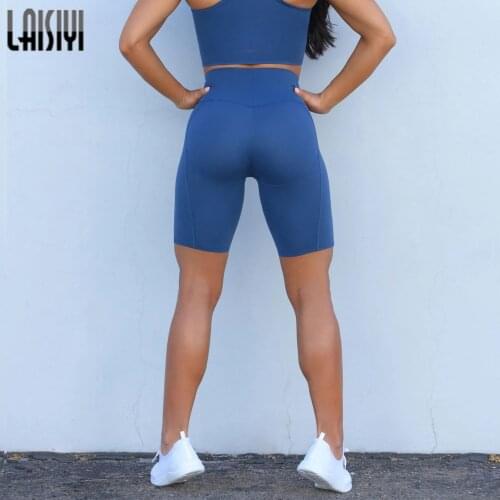 Seamless Sports Leggings For Women Hip Push Up Short Legging High Waist Gym Pants Tummy Control Workout Fitness Short Jeggings