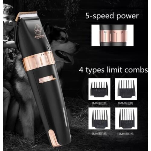Brand Baorun T2 3.7v Recharge Professional Electric Hair Clippers Pet Dog Trimmers Shaver Machine Pet Rabbit Hair Clipper