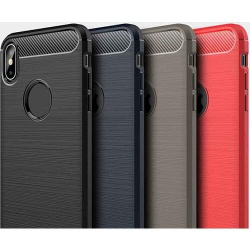 Fundas for IPhone XS Max Soft Silicon Phone Case for Coque IPhone X XS XR 7 8 Plus Anti-fall Fiber Back Cover Funda Capa Para
