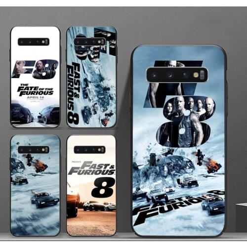 Fast and Furious 8 Movie Poster Phone Case For Samsung A50 A51 A71 A20E A20S S10 S20 S21 S30 Plus ultra 5G M11 funda shell