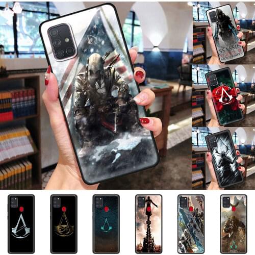 Assassins Creed Syndicate Case For Samsung Galaxy A51 A50 A71 A21s A70 A41 A31 A40 A20e A12 A10 A72 A52 5G Soft Phone Cover Sac