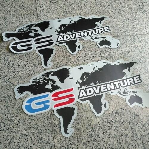 For BMW R1200gs R1250gs F800gs F850gs R1150gs GSA 1200 Motorcycle Trunk Side Luggage Aluminum Case Box Stickers Adventure Case