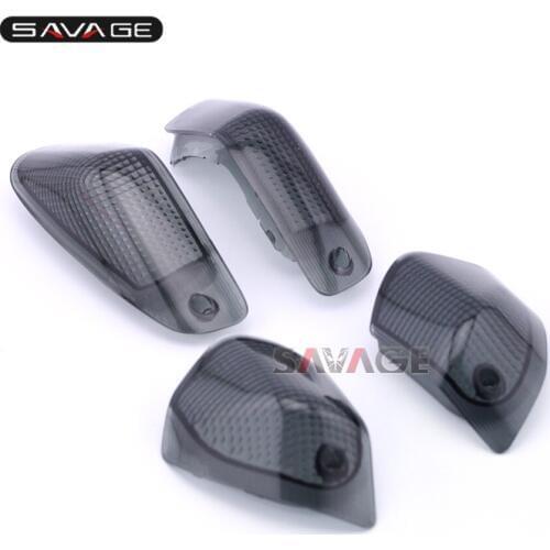 For KAWASAKI ZZR400 1993-2003, ZZR600 1993-2008 Motorcycle Front&Rear Turn Signal Light Lamp Lens Cover